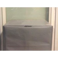 Window air conditioner covers - Outside Window /thru Wall Cover - 19W 14H 14D - GRAY - B00ISYMFVC